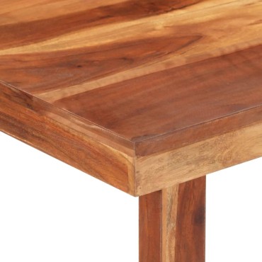vidaXL Τραπεζαρία 110x50x76cm από Μασίφ Ξύλο Ακακίας 1 τεμ.