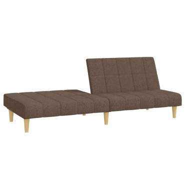 vidaXL Καναπές Κρεβάτι Διθέσιος Taupe Υφασμάτινος 200x84,5x69cm 1 τεμ.