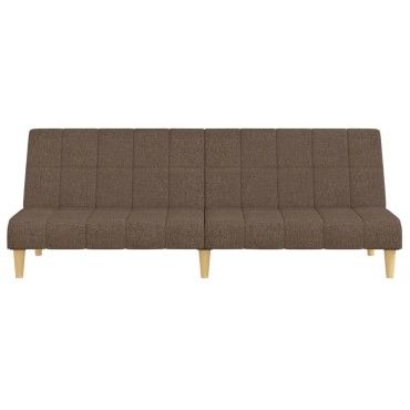 vidaXL Καναπές Κρεβάτι Διθέσιος Taupe Υφασμάτινος 200x84,5x69cm 1 τεμ.