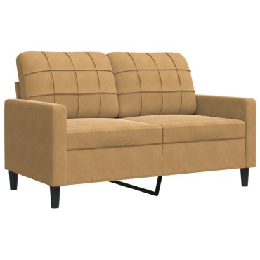 vidaXL Καναπές Διθέσιος Βελούδινος 137x77x80cm 1 τεμ.