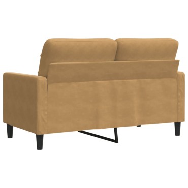 vidaXL Καναπές Διθέσιος Βελούδινος 137x77x80cm 1 τεμ.