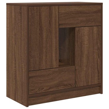 vidaXL Συρταριέρα με Συρτάρια και Πόρτες 70,5x34x74,5 εκ 1 τεμ.