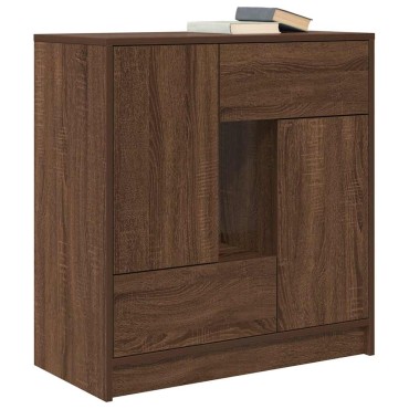 vidaXL Συρταριέρα με Συρτάρια και Πόρτες 70,5x34x74,5 εκ 1 τεμ.
