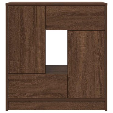 vidaXL Συρταριέρα με Συρτάρια και Πόρτες 70,5x34x74,5 εκ 1 τεμ.