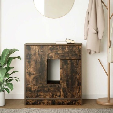 vidaXL Συρταριέρα με Συρτάρια και Πόρτες 70,5x34x74,5 εκ 1 τεμ.