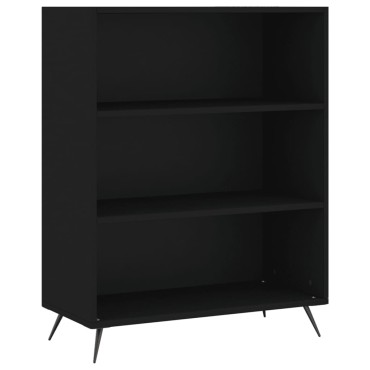 vidaXL Ντουλάπι Μαύρο 69,5x34x180cm από Επεξεργασμένο Ξύλο 1 τεμ.