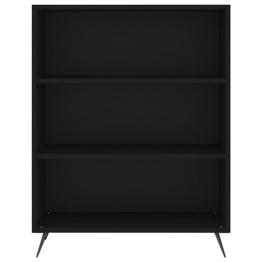 vidaXL Ντουλάπι Μαύρο 69,5x34x180cm από Επεξεργασμένο Ξύλο 1 τεμ.