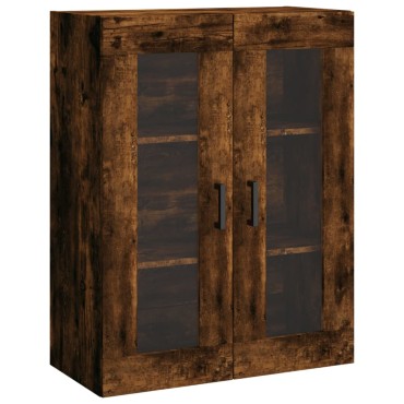 vidaXL Ντουλάπι Καπνιστή Δρυς 69,5x34x180cm από Επεξεργασμένο Ξύλο 1 τεμ.