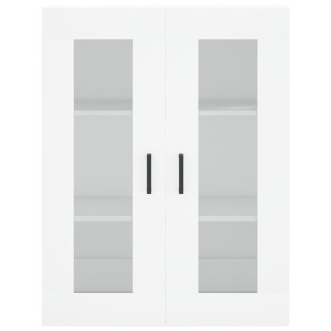 vidaXL Ντουλάπι Λευκό 69,5x34x180cm από Επεξεργασμένο Ξύλο 1 τεμ.