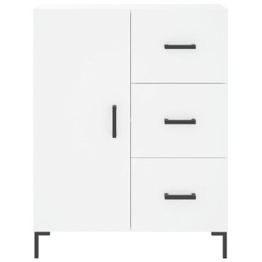 vidaXL Ντουλάπι Λευκό 69,5x34x180cm από Επεξεργασμένο Ξύλο 1 τεμ.