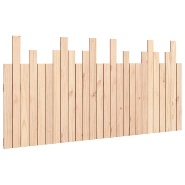 vidaXL Κεφαλάρι Επιτοίχιο 166x3x80cm από Μασίφ Ξύλο Πεύκου 1 τεμ.