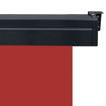 vidaXL Σκίαστρο Βεράντας Πλαϊνό Κόκκινο 125 x 250 εκ.