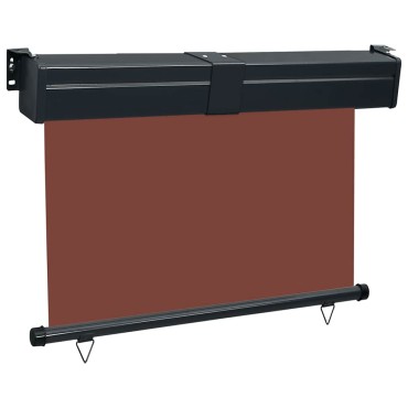 vidaXL Σκίαστρο Βεράντας Πλαϊνό Καφέ 125 x 250 εκ.