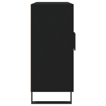 vidaXL Ντουλάπι Μαύρο 90x34x80cm από Επεξεργασμένο Ξύλο 1 τεμ.