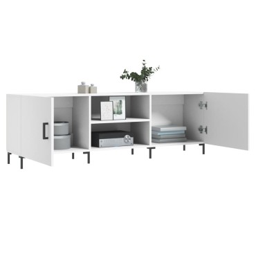 vidaXL Έπιπλο Τηλεόρασης Λευκό 150x30x50cm από Επεξεργασμένο Ξύλο