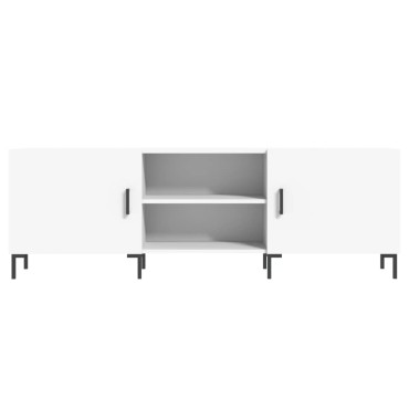 vidaXL Έπιπλο Τηλεόρασης Λευκό 150x30x50cm από Επεξεργασμένο Ξύλο