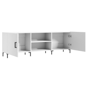 vidaXL Έπιπλο Τηλεόρασης Λευκό 150x30x50cm από Επεξεργασμένο Ξύλο