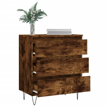 vidaXL Ντουλάπι Καπνιστή Δρυς 60x35x70cm από Επεξεργασμένο Ξύλο 1 τεμ.