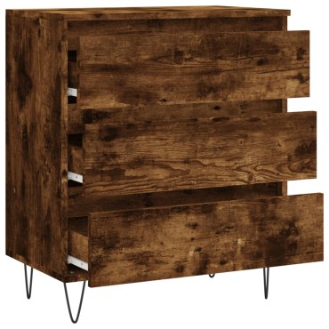 vidaXL Ντουλάπι Καπνιστή Δρυς 60x35x70cm από Επεξεργασμένο Ξύλο 1 τεμ.