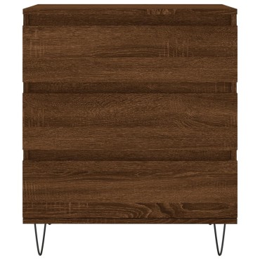 vidaXL Μπουφές Καφέ Δρυς 60x35x70cm από Επεξεργασμένο Ξύλο 1 τεμ.