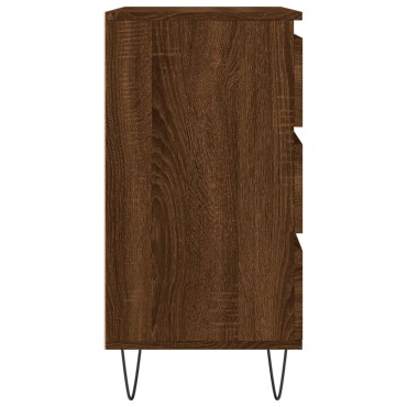 vidaXL Μπουφές Καφέ Δρυς 60x35x70cm από Επεξεργασμένο Ξύλο 1 τεμ.