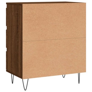 vidaXL Μπουφές Καφέ Δρυς 60x35x70cm από Επεξεργασμένο Ξύλο 1 τεμ.