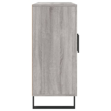 vidaXL Ντουλάπι Γκρι Sonoma 90x34x80cm από Επεξεργασμένο Ξύλο 1 τεμ.