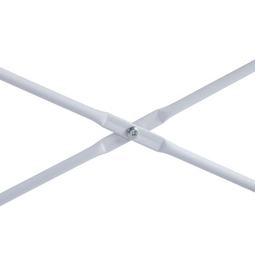 vidaXL Γραφείο Υπολογιστή Λευκό/Δρυς 110x60x70cm Επεξ. Ξύλο 1 τεμ.