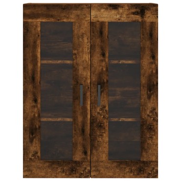 vidaXL Ντουλάπι Τοίχου Καπνιστή Δρυς 69,5x34x90cm 1 τεμ.