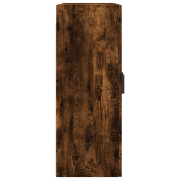vidaXL Ντουλάπι Τοίχου Καπνιστή Δρυς 69,5x34x90cm 1 τεμ.