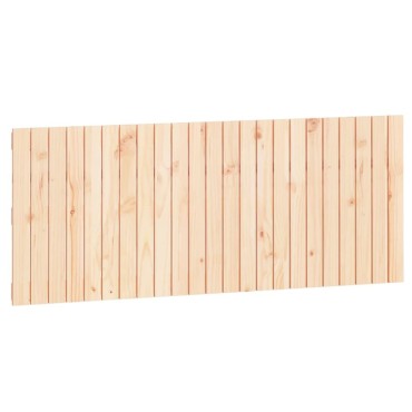 vidaXL Κεφαλάρι Επιτοίχιο 147x3x60cm από Μασίφ Ξύλο Πεύκου 1 τεμ.