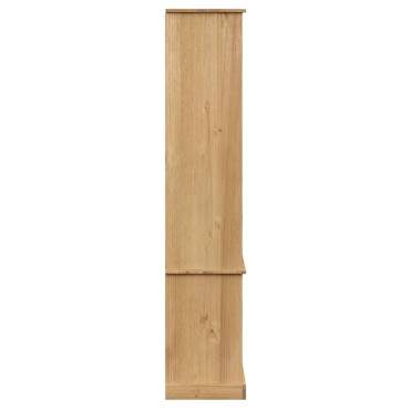 vidaXL Βιτρίνα VIGO 85x35x170cm από Μασίφ Ξύλο Πεύκου 1 τεμ.
