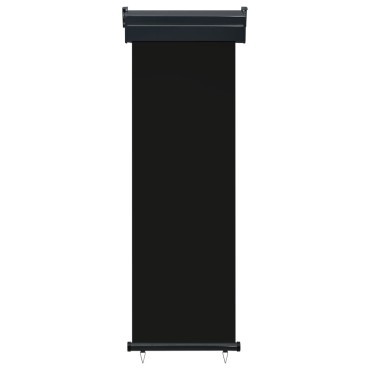 vidaXL Σκίαστρο Βεράντας Πλαϊνό Μαύρο 65 x 250 εκ.