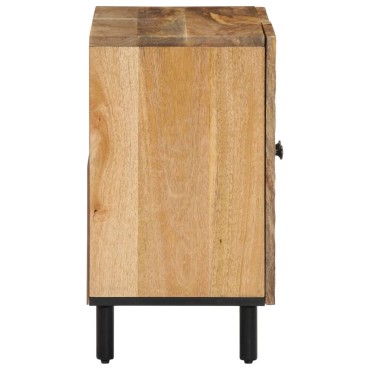 vidaXL Ντουλάπι Μπάνιου 62x33x58cm από Μασίφ Ξύλο Μάνγκο 1 τεμ.