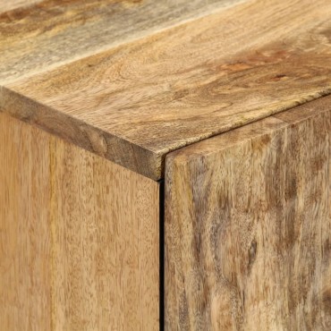 vidaXL Ντουλάπι Μπάνιου 62x33x58cm από Μασίφ Ξύλο Μάνγκο 1 τεμ.