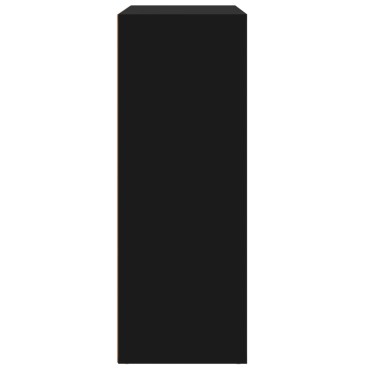 vidaXL Συρταριέρα Μαύρη 60x31x84cm από Επεξεργασμένο Ξύλο 1 τεμ.