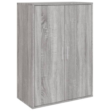 vidaXL Ντουλάπι Γκρι Sonoma 60x31x84cm από Επεξεργασμένο Ξύλο 1 τεμ.