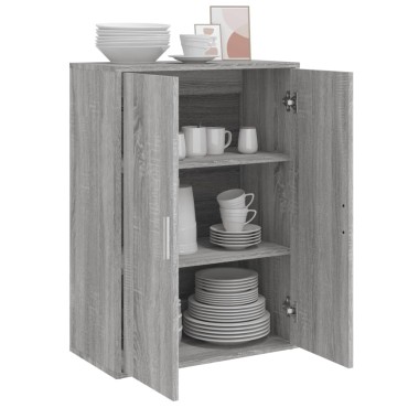 vidaXL Ντουλάπι Γκρι Sonoma 60x31x84cm από Επεξεργασμένο Ξύλο 1 τεμ.