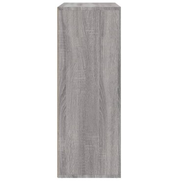 vidaXL Ντουλάπι Γκρι Sonoma 60x31x84cm από Επεξεργασμένο Ξύλο 1 τεμ.
