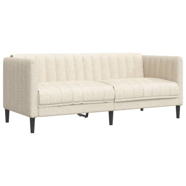 vidaXL Καναπές Διθέσιος Λινό 176x76,5x74,5cm 1 τεμ.