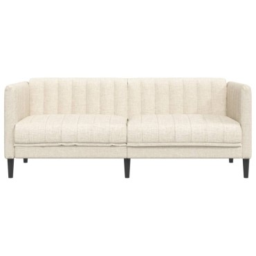 vidaXL Καναπές Διθέσιος Λινό 176x76,5x74,5cm 1 τεμ.