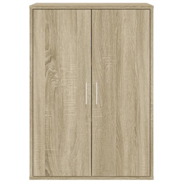 vidaXL Βοηθητικά Ντουλάπια 2 τεμ. Sonoma Δρυς 60x31x84cm Επεξ. Ξύλο