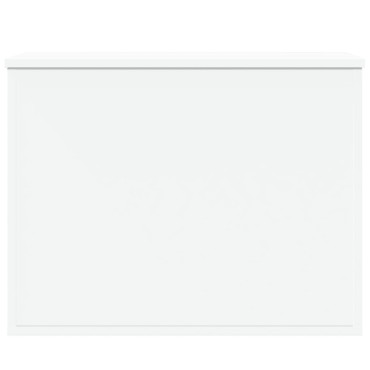 vidaXL Κουτί Αποθήκευσης Λευκό 60x42x46cm Επεξεργασμένο Ξύλο 1 τεμ.