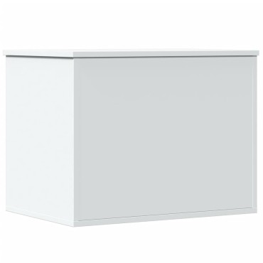 vidaXL Κουτί Αποθήκευσης Λευκό 60x42x46cm Επεξεργασμένο Ξύλο 1 τεμ.
