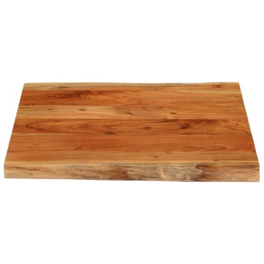 vidaXL Επιφάνεια Τραπεζιού Ορθογώνια 60x60x3,8cm Μασίφ Ξύλο Ακακίας 1 τεμ.