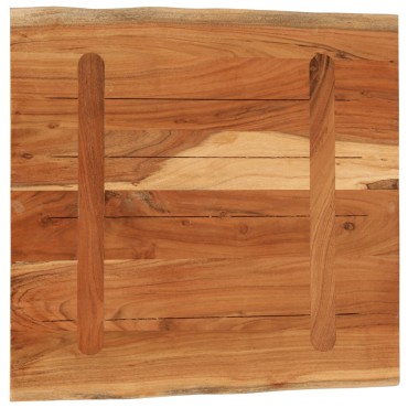 vidaXL Επιφάνεια Τραπεζιού Ορθογώνια 60x60x3,8cm Μασίφ Ξύλο Ακακίας 1 τεμ.