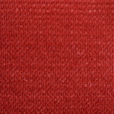 vidaXL Πανί Σκίασης Κόκκινο 7 x 7 μ. από HDPE 160 γρ./μ²