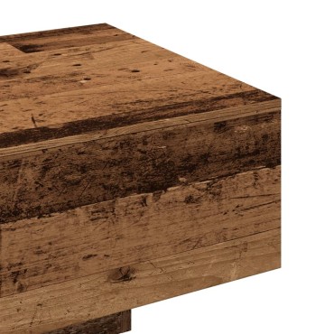 vidaXL Τραπεζάκι Σαλονιού Παλαιό Ξύλο 100x49,5x31cm από Επεξ. Ξύλο 1 τεμ.