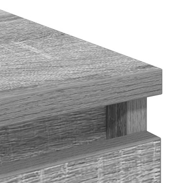 vidaXL Ντουλάπι Γκρι Sonoma 80x35x76cm Επεξεργασμένο Ξύλο 1 τεμ.