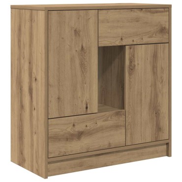 vidaXL Συρταριέρα με Συρτάρια και Πόρτες 70,5x34x74,5 εκ 1 τεμ.